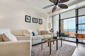 Gorgeous living space with spectacular views