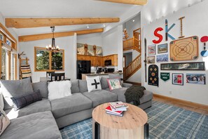 Unwind with your favorite shows and the warmth of the fire—comfort meets convenience
