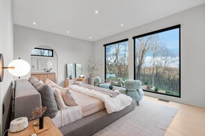 Wake up to the amazing views in the Primary King Suite