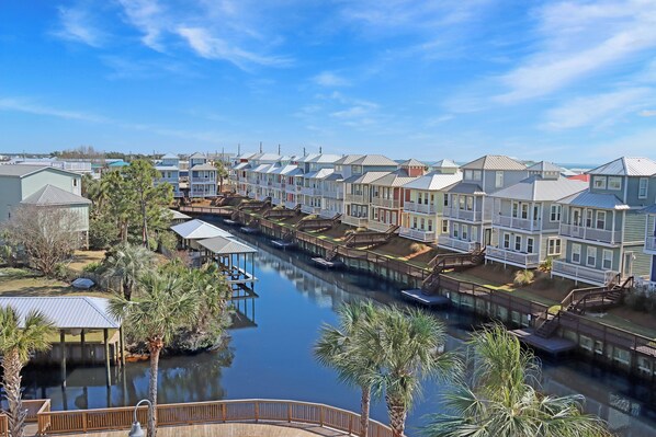 Canal View from Balcony