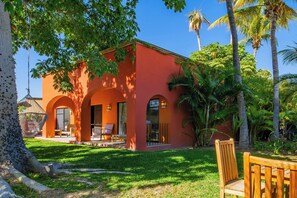Exterior view of villa