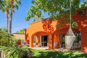 Exterior view of villa