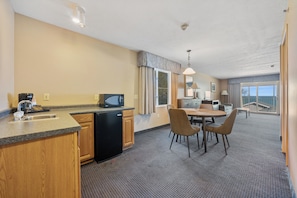 Suite with 2 Queen Beds & 1 Pull-Out Sleeper Sofa