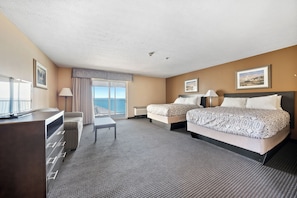 Suite with 2 Queen Beds & 1 Pull-Out Sleeper Sofa