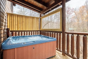 Bain à remous extérieur