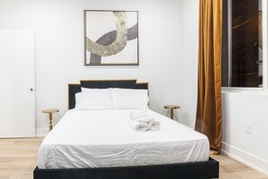 We have queen-sized beds to accommodate you and your family with luxury and comfort 