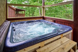Bain à remous extérieur