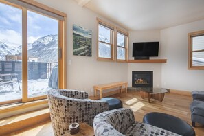 Fireside with a view!