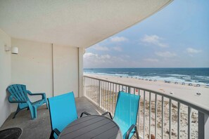 Gulf view from balcony