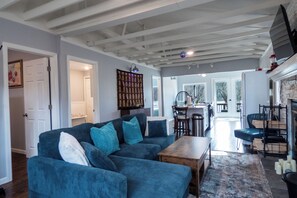 Open concept living space.