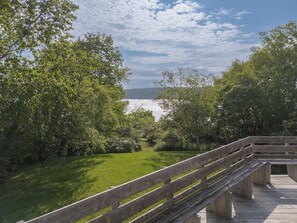 View from deck