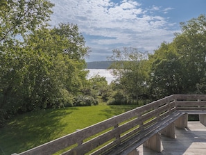 View from deck