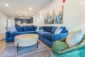 Open concept for large groups to be together!