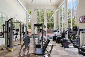Fitnessbereich