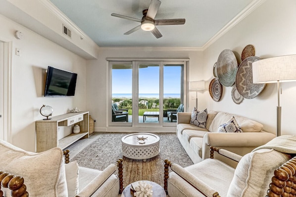 Ocean View from Living Room