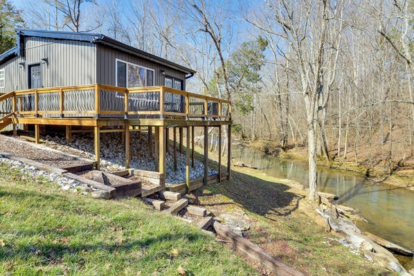 Baxter Vacation Rental | 1BA | Studio | 1,000 Sq Ft | Stairs Required