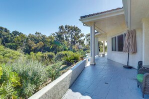 Patio | 2 Outdoor Dining Areas | Gas Grill