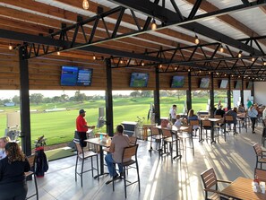 Toptracer is touted for being "the best driving range experience on the planet". Enjoy some practice and a meal close by at the Southern Dunes Clubhouse during your stay.