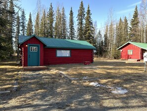 Cabin 2 is to the Left of Cabin 3