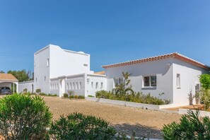 Inviting exterior view of the house