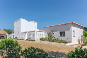 Inviting exterior view of the house