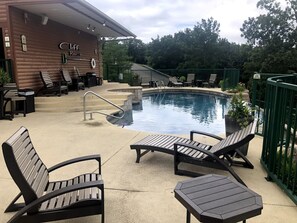 Outdoor Pool & Hot Tub - Open Memorial Day Weekend through Labor Day Weekend