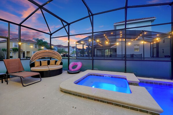 Spa And Pool Lounge Area