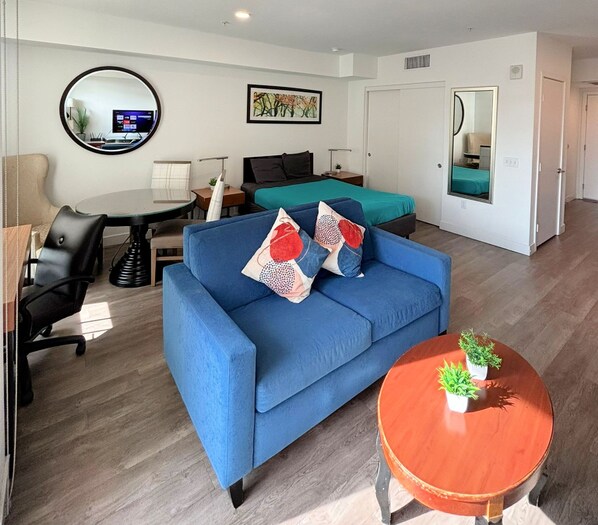 Home Away from Home: Make yourself comfortable.
