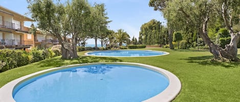 Schwimmbad des Ferienhauses