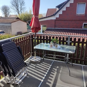 Terasse mit Möbel