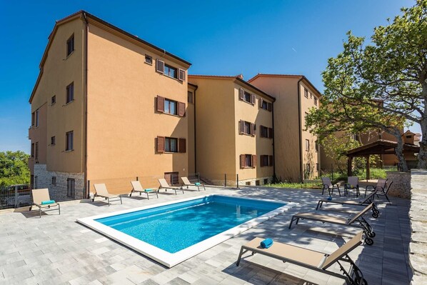 Piscine maison de vacances