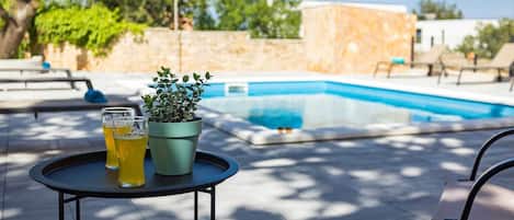 Piscine maison de vacances