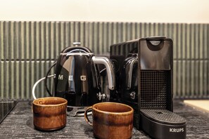 Kaffe och/eller kaffebryggare