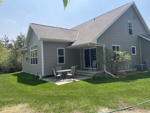 Back side of house