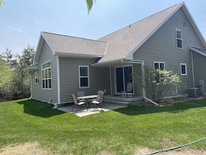 Back side of house