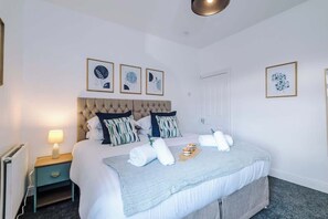 Bedroom 1 benefits from a super-king bed that can be split into 2 singles at the request of the guest.