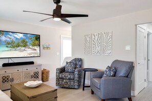 Living area with plenty of comfy seating options.
