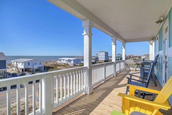 Covered Porch / View - 2nd Level