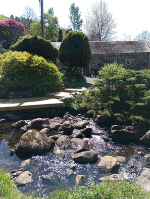 Riverside setting
