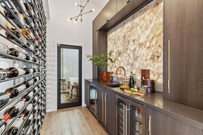 Indoors, Sink, Chandelier, Lamp, Furniture