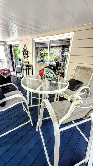 Back porch area