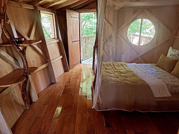 cabane dans les arbres