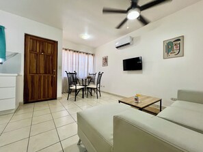 Living and dining area