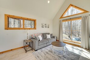 Living Room | Free WiFi | Queen Sleeper Sofa | Mini-Split A/C & Heat | Smart TV
