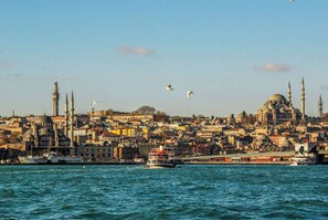 Bosphorus Views – Only a Few Minutes Away
Scenic waterfront views highlighting the short distance to the Bosphorus, ferries, and seaside cafes.