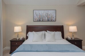 King bedroom on main floor