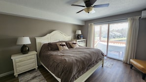 Master bedroom in Pet Friendly Forest Ridge