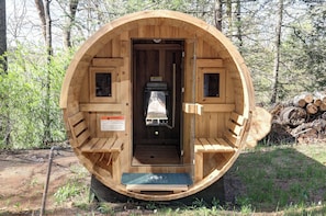 Gas Powered Sauna