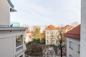 Blick von der Unterkunft