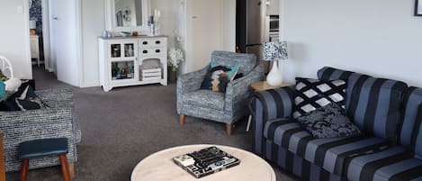 Lounge has excellent sea views
